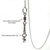 Outdoor Safe Stainless Steel Parrot Foot Chain Ankle Foot Ring Bird's Foot Ring Anklet Stand Chain