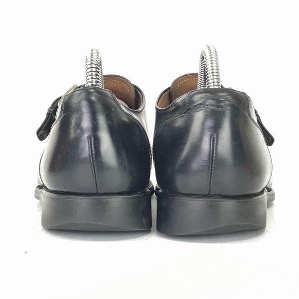 Regal Туфли монки из натуральной кожи Goodyear Welt, деловые, размер 25,5 см, черные(ИСПОЛЬЗОВАЛ)