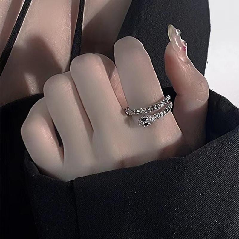 YYDS Light Luxury Spirit Snake Ring Женское Парное Кольцо Модное Кольцо На Палец Мужское Трендовое