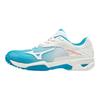Mizuno Ткань Синтетическая кожа Нескользящие Износостойкие Дышащие Низкие Теннисные кроссовки Женские кроссовки 61GA187125