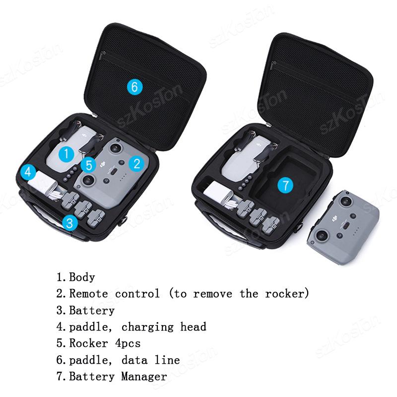 Чехол для переноски камеры DJI Mini 4K/Mini 2/Mini 2 SE, портативная сумка через плечо, чемодан для Mini 4K, защитные аксессуары