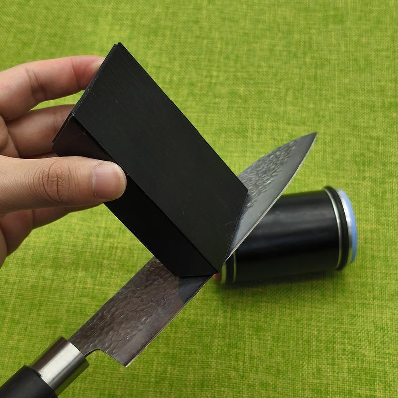 Роликовая точилка для ножей Двусторонняя алмазная точилка 15_20° градусов Магнитный угловой ролик для заточки для кухни