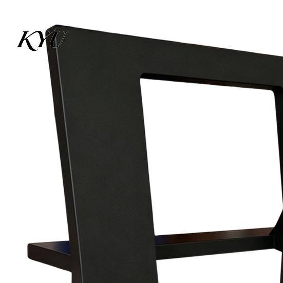Clip-on Book Display Rack for Bookshelf , No Drill Hollow Holder, Minimalist Stand Heavy Duty Plastic Showcase Home Office Library Storage