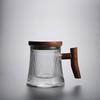 BEPAN Japanese glass with filter tea cup tea cup separation coffee cup for drinking water heat-resistant