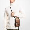 Michael Kors X Ashya Limited Edition Monogram Bolo Bag Unisex Crossbody Bag Brown 32H1G9AC0B-212