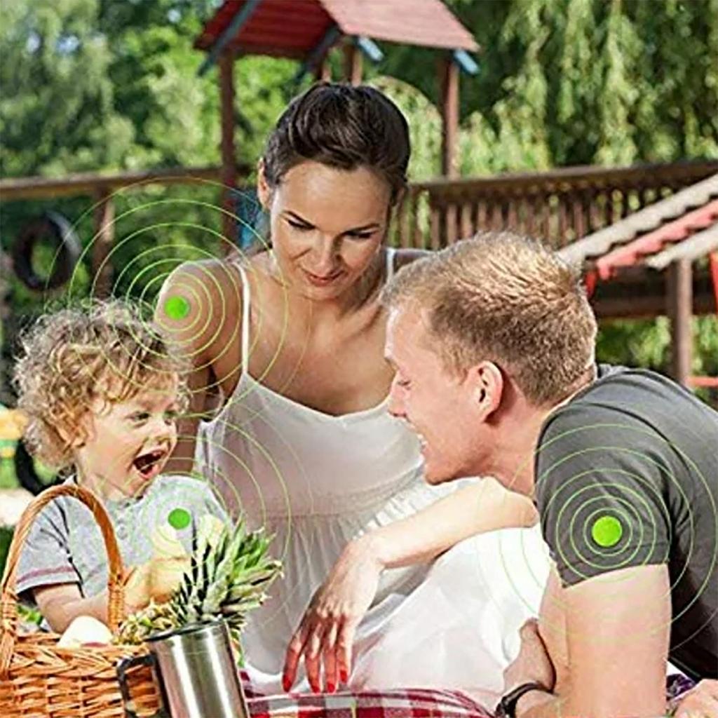 20 наклеек от комаров для детей и взрослых, натуральные наклейки от комаров, наклейки с маслом цитронеллы можно наносить на любую поверхность