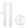 Silicone  Note Wrist Band Reusable Writeable Pocket To-do List Wrist Strap Waterproof Erasable with Scale for Elderly