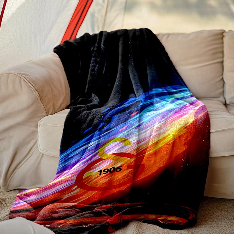 Galatasaray SK Blanket, Valentine's Day, Halloween, Thanksgiving Gift Blankets, Home Blanket for Bed and Couch Use
