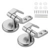 Stainless Steel Seat Hinge Flush Toilet Cover Mounting Connector Toilet Lid Hinge Mounting Fittings Replacement Parts