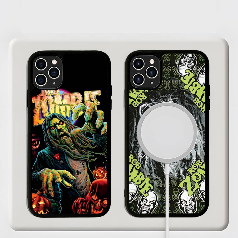 R-Rob Singer Z-Zombie Heavy Metal Band For Magsafe Magnetic Case For IPhone 17 Air 16 15 14 13 Pro Max Plus Wireless Charging