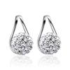 Diamond Ball Fashion New Shambhala Full Water Diamond Ball Stud Серьги Темперамент, Женские Украшения Для Ушей