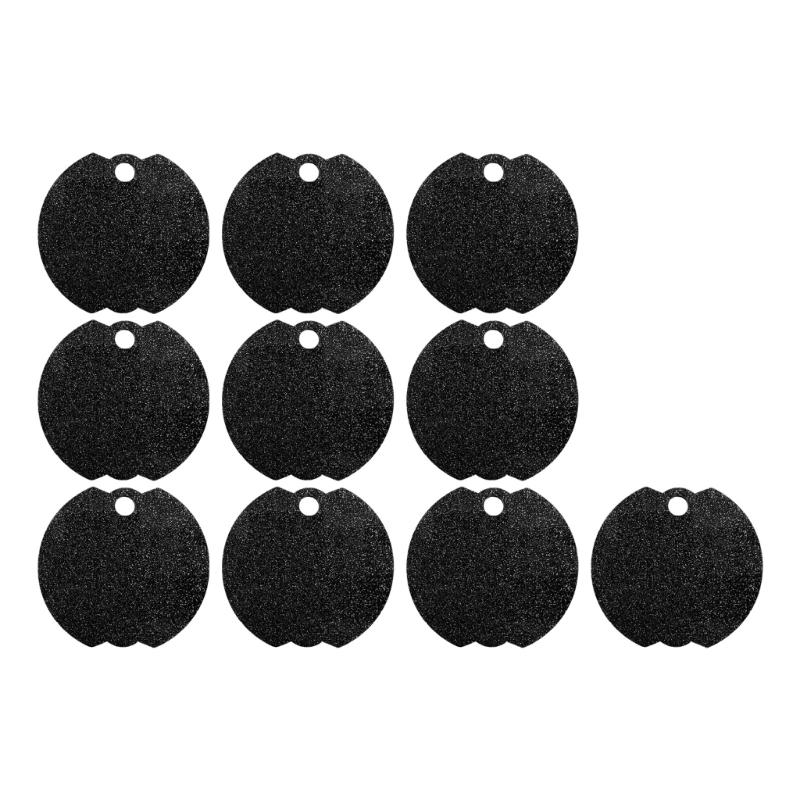 Set Of 10 Waterproof Acrylic Nameplate 40oz Cups Labels Identifier Tumblers Strong Adhesive Name Plate Cup Lid Toppers