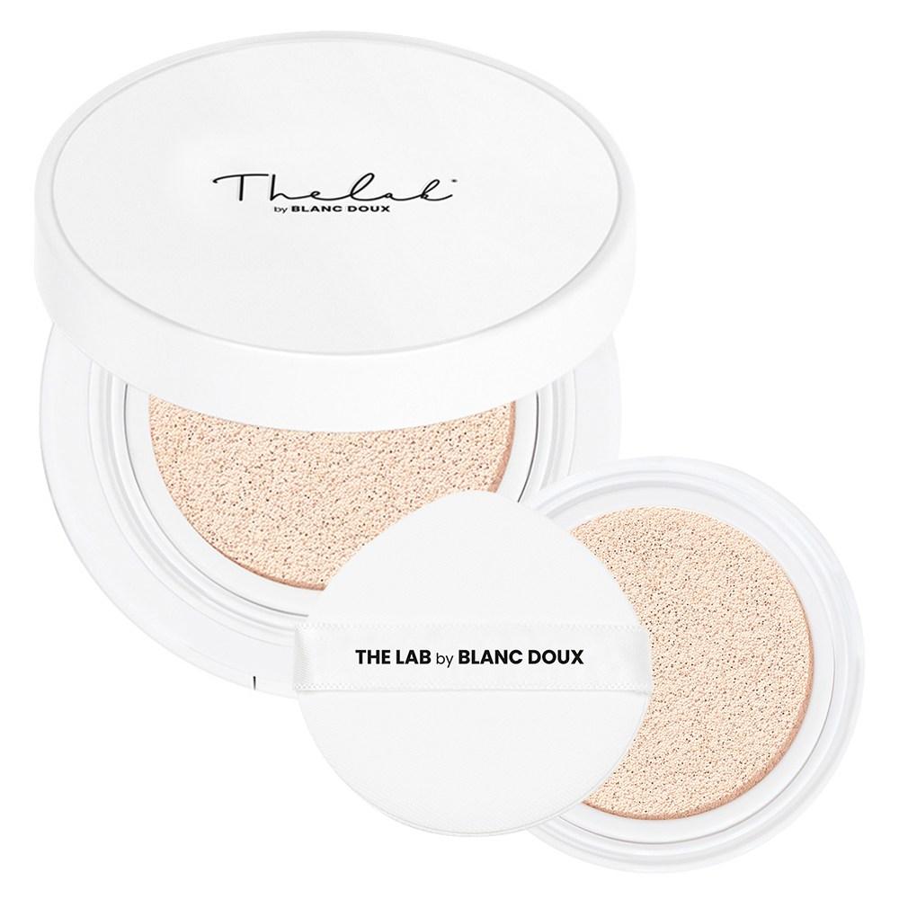 The Lab by Blanc Doux Oligo Hyaluronic Acid Healthy Cream Cushion + Refill, No. 0 Pure Ivory, 1 Set