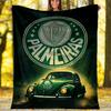 SE Palmeiras logo printed blanket—lightweight,soft,warm;versatile blanket all seasons—perfect as &air-conditioning throw,nap blanket