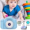 Видеокамера для уличной фотосъемки, игрушка со шнурком, экран IPS 1080P, простая в использовании, компактная перезаряжаемая цифровая камера, детские игрушки