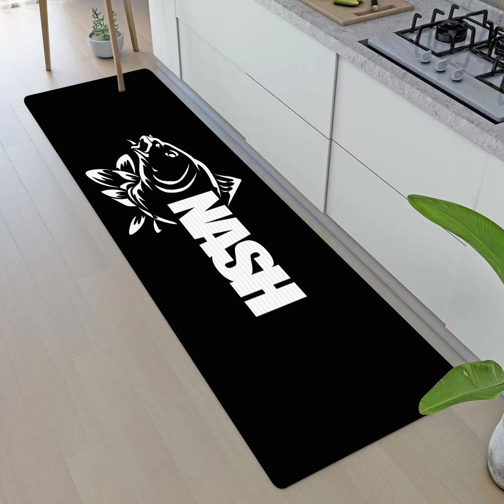 Логотип Nash Fishing Входная Дверь Коврик для Двери Нескользящий Коврик для Кухни Ковры для Гостиной Балкон Ванная Комната Подставка под Ноги Напольные Коврики Ковер