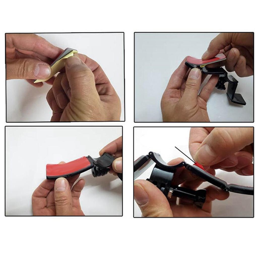 Крепежный кронштейн для подбородка мотоциклетного шлема Интегрированный ремень для шлема Подходит для DJI для Hero9 для