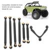 Linkage Pull Rod Tie Rod Kit for   SCX24 C10 1/24 RC Car   Parts Suspension Link