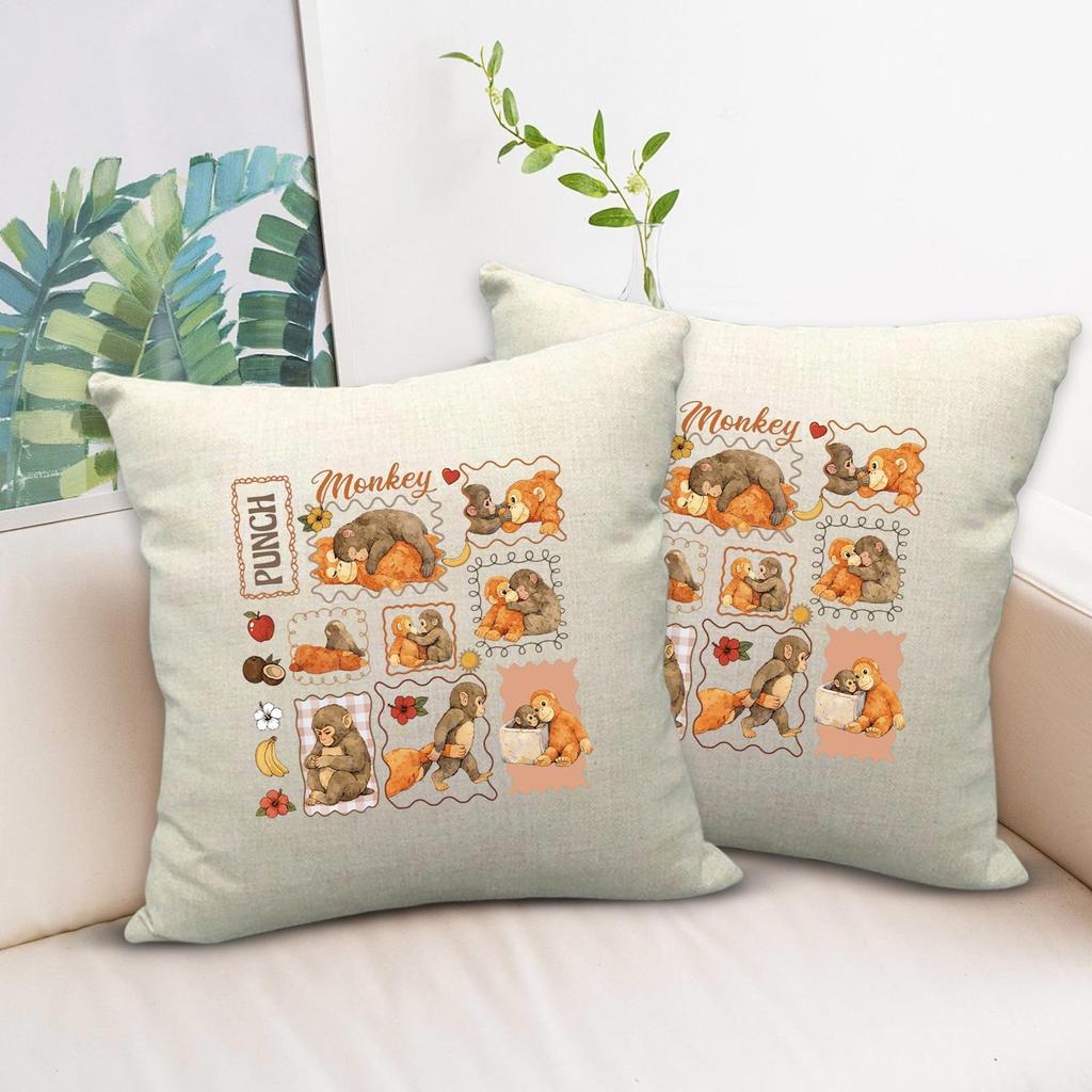 Cute Fashion Pillowcase Printed Cushion Cover for Living Room Sofa Home Decor