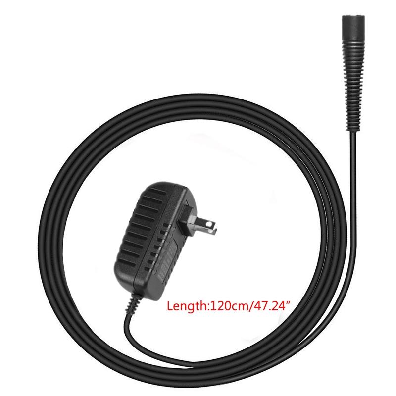 Shaver Charger 12V Power Cord Fit for Shaver Series 7 9 3 5 1 Electric for Razor Trimmer Adapter for 5415