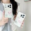High-End Glitter Rabbit Elephant Phone Case for iPhone 17, 16 Pro Max, 15, 14