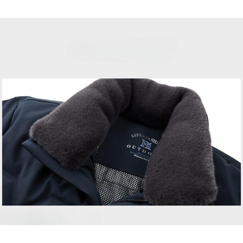 Пуховик мужской короткий мужской утепленный зимний теплый пиджак утолщенный зимний тренд