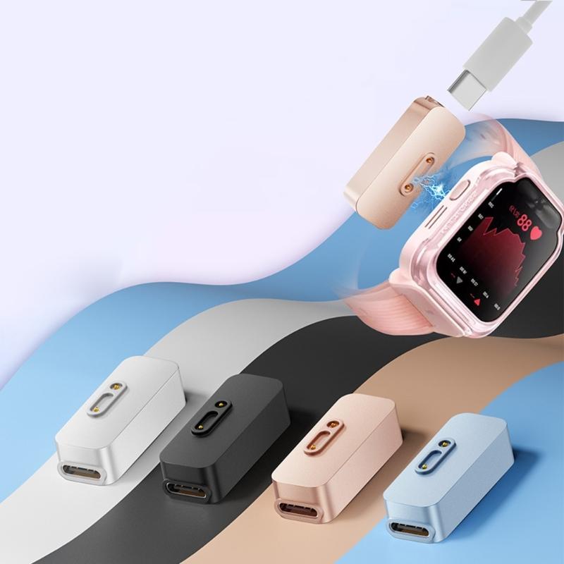 Конвертер быстрой зарядки Plug and Play с магнитным соединением N52, защищенный от короткого замыкания, для детских часов