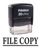 Printtoo Office Stationary FILE COPY Self Inking Rubber Stamp Custom