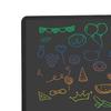 16 Inch Electronic LCD Writing Board Colorful Drawing Doodle Board Tablet for Outdoor Travel Black