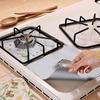4 Pcs Square Gas Hob Protector Pads Reusable Non Stick Easy Clean Stove Mat