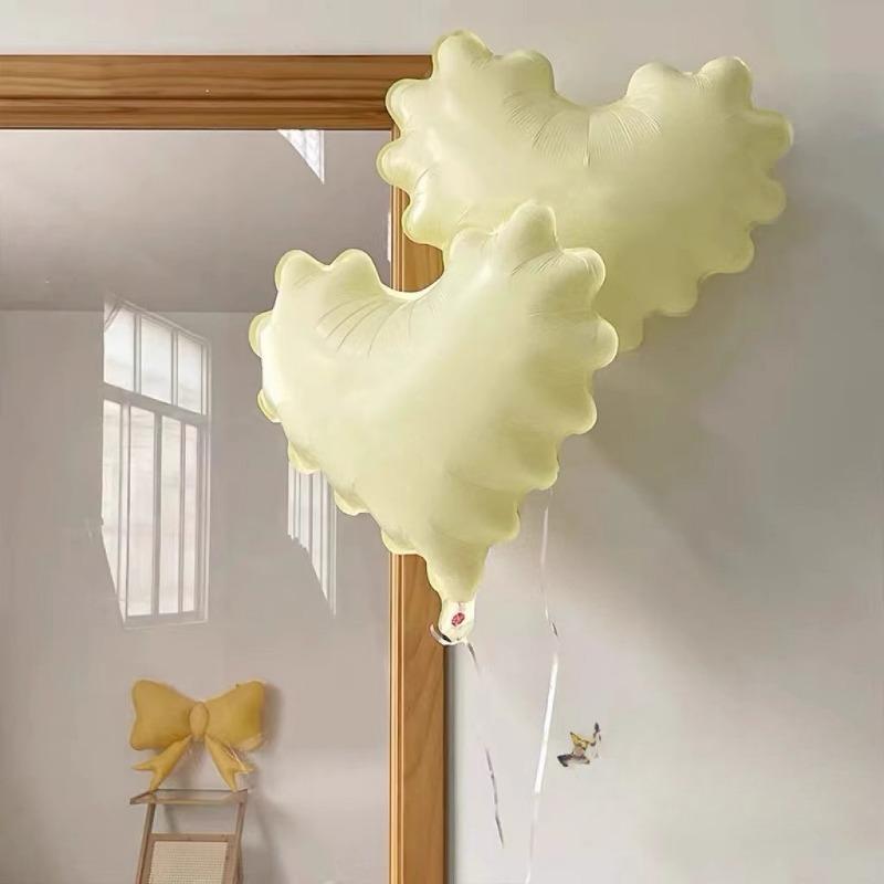 18-inch Wavy Heart-shaped Aluminum Film Balloon Birthday Photo Store Atmosphere Decoration Balloon