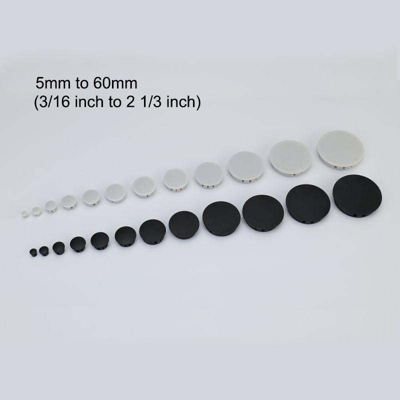 Round Plastic Cover Furniture Snap Hole Plug Panel Hole Plug Drilling Screw Furniture Hole Plug Anti-Theft Door Hole 35mm 38mm