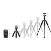 K521 Портативный 5-секционный выдвижной штатив из алюминиевого сплава с мини-шаровой головкой, низким центром