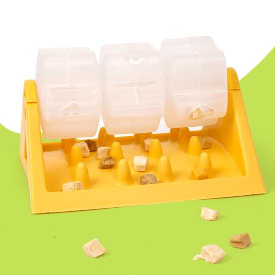 Игрушка-протечка для еды, интерактивная игрушка-головоломка для раздачи лакомств для собак, миска для медленной подачи корма для кошек и щенков, дрессировка и облегчение скуки