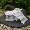 Винтажный грот-укрытие для аквариума в виде храма, 3D-печатный туннель-пещера для аквариумных рыбок, туннель под гравием для креветок, коридорасов, птеригоплихтов