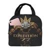 Clair Obscur Expedition 33 Видеоигра Esquie Мерч Изолированная сумка-ланчбокс Сумка для хранения еды Портативный термосумка Ланч-боксы