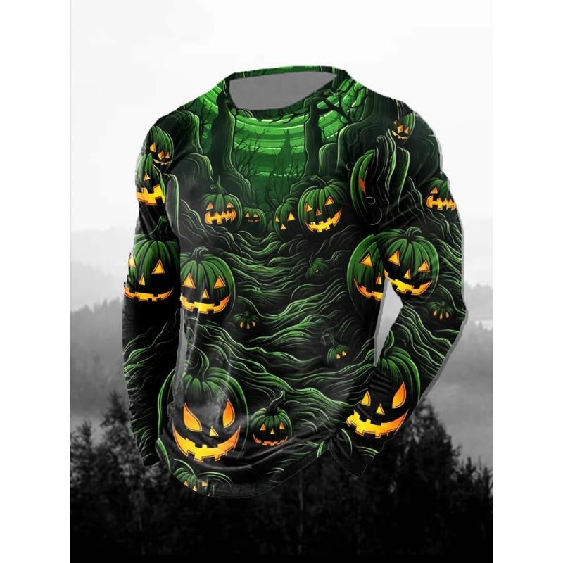 Мужская футболка с 3D-принтом в виде льва, повседневная, удобная, с длинным рукавом, модная одежда