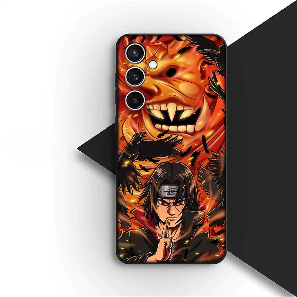 for Samsung Galaxy S20 S22 S21 FE Ultra Plus A07 A17 A15 A16 A25 A57 A37 Phone Cover Case Sasori Narutos Itachi Uchiha Akatsuki
