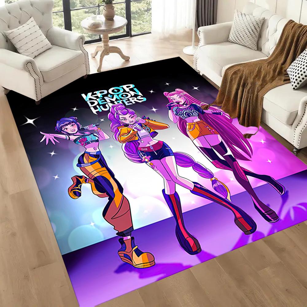 Galactic Huntress Trio Square rugs are a great choice for living rooms, bedrooms, home décor, and as gifts.