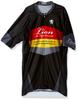 Lion De Kapelmuur Short Sleeve Panther WL To Japanese Size Jersey, Black, Lihs062, Black, Japan, (equivalent L)