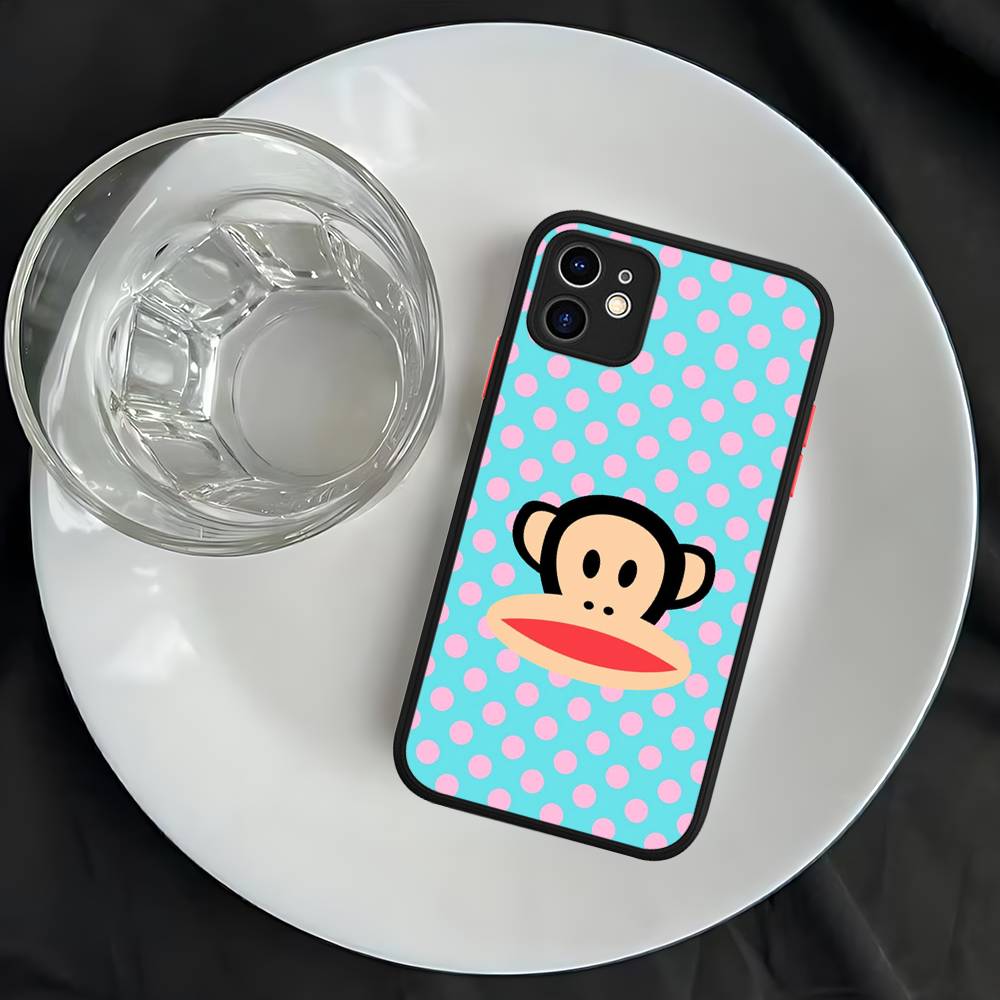 Famous Luxurious P-paul F-frank For iPhone 16 15 14 13 12 11 Pro Max X XS MAX Plus Translucent Black Phone Cover