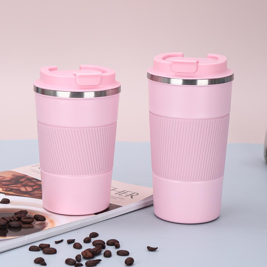 Stainless Steel Coffee Cup Portable Double-layer Vacuum Cup Business Accompanying Water Cup