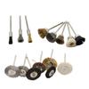 Wire Wheel Brushes Kit, Including Brass and Steel Wire Brush Set  (2.35/3mm) Shank for Accessories Rotary Tools Polish Clean Tools