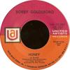 7inch Record BOBBY GOLDSBORO - Honey UA50283 United Artists  1968 US Rock Used
