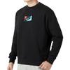 Nike Sweatshirts Men's Black Crew Neck Moderate Regular FB8436-010