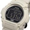 Casio Стандартные цифровые часы W-219HC-8BV Мужские Матовый слоновой кости (Импортный)