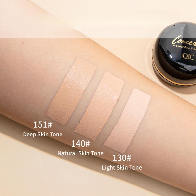 Консилер скрывает пятна от татуировок, следы от прыщей, темные круги, невидимые поры. Трехцветный консилер.