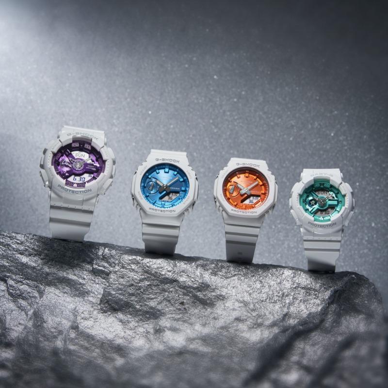 Casio Мужские Аналоговые Кварцевые Часы BA-110XWS-7A из Смолы, Водонепроницаемые до 100 м, Ударопрочные