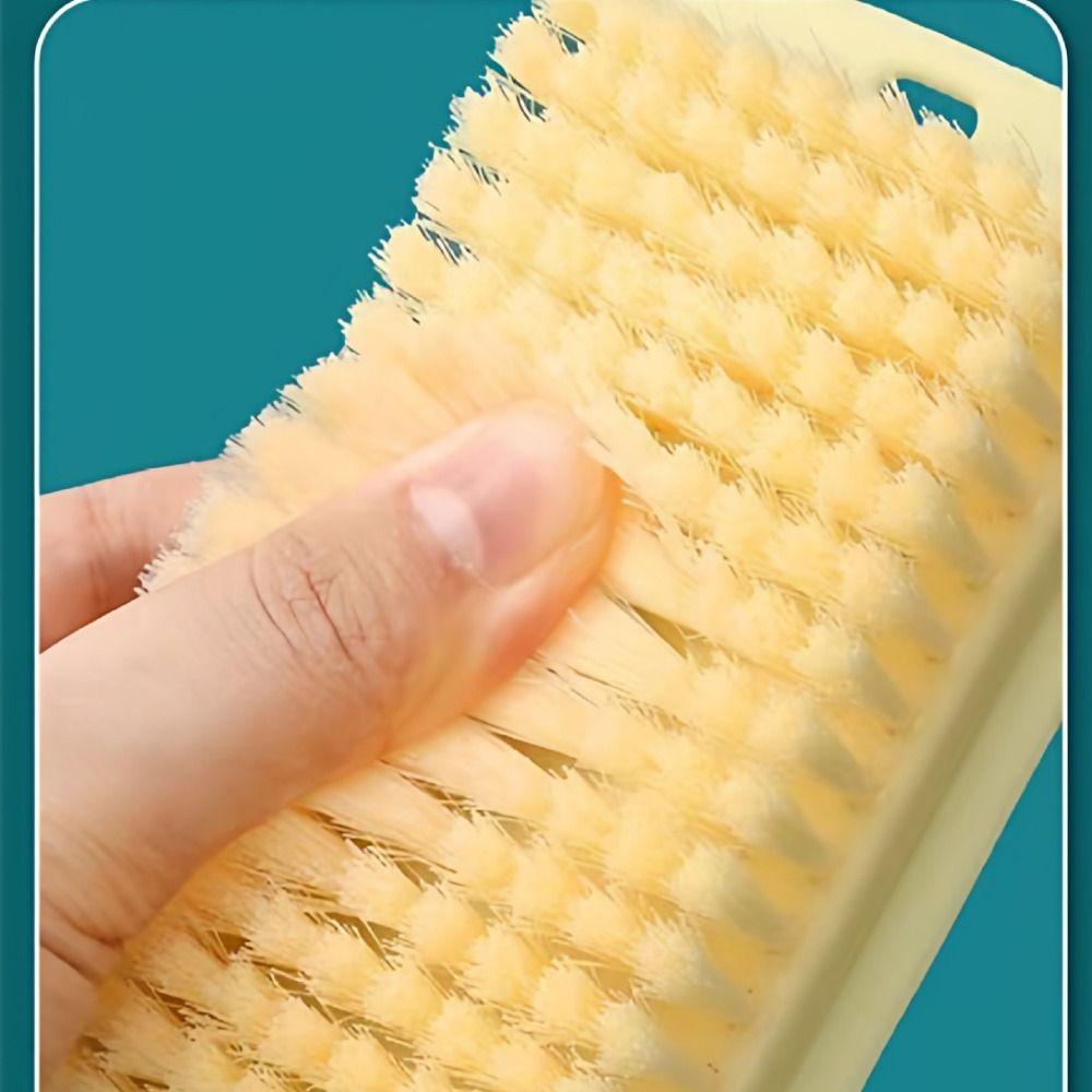 Non-Damaging Laundry Brush Soft Bristle Cleaning Scrub Brush Fabric Care Brush For Fabric Care