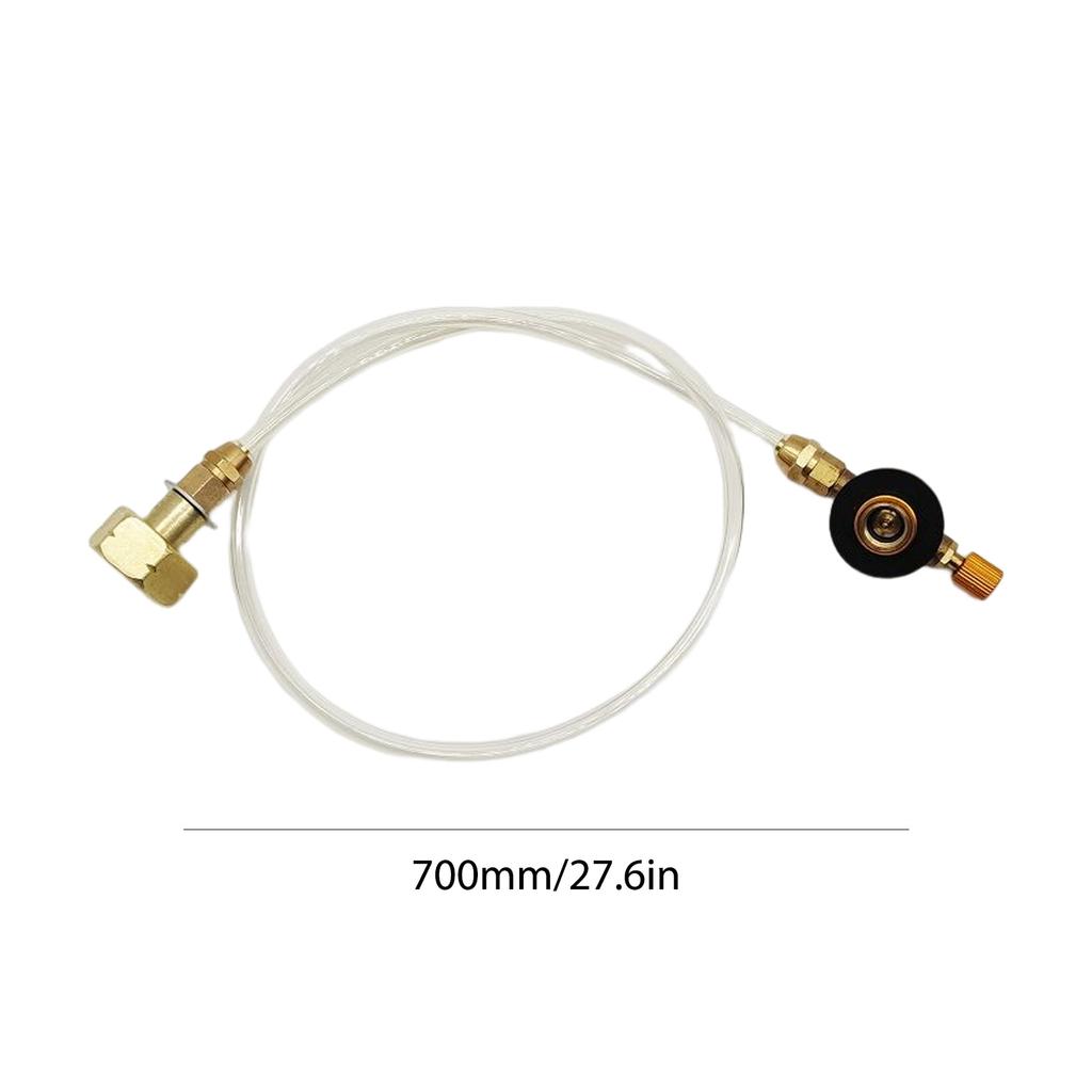 Русский заправочный соединительный адаптер для раздельного плоского газового баллона, надувной соединительный клапан для Восточной Европы, аксессуары для уличной печи